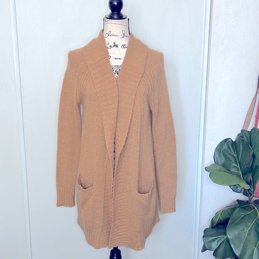 Caslon Open Front Long Cardigan  size Medium
